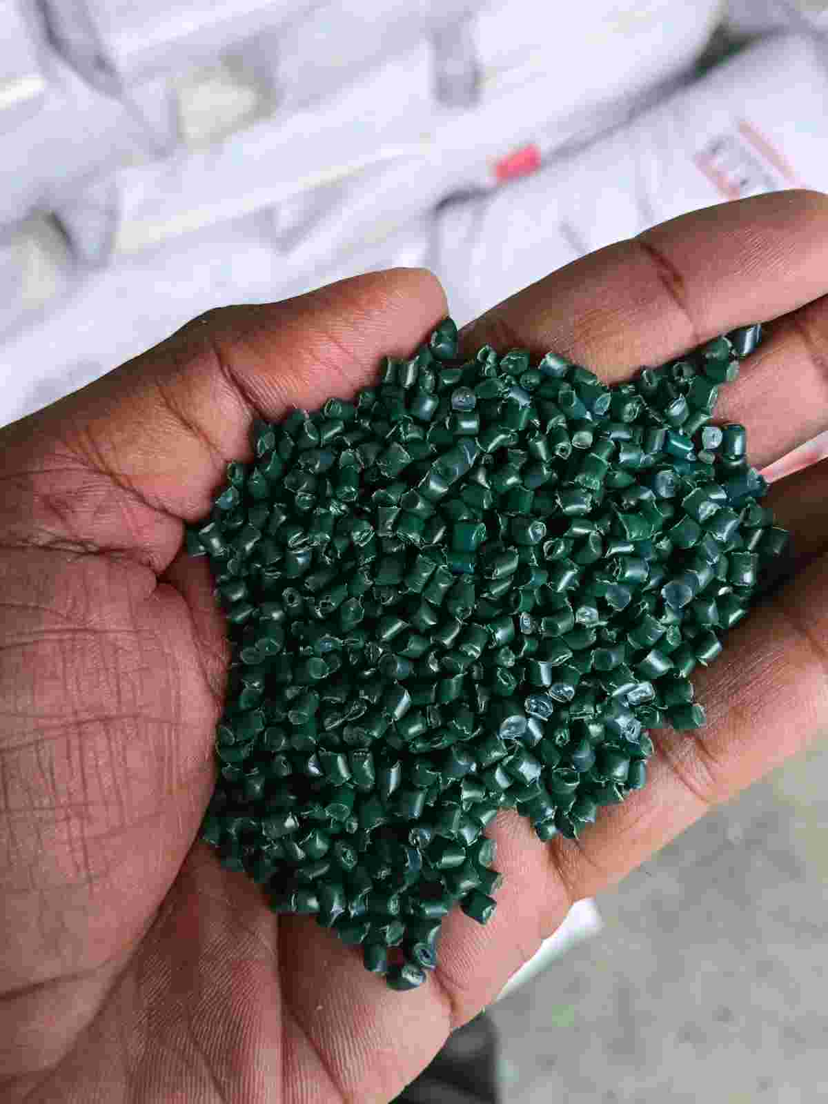 HD GREEN HDPE Reprocess Granule Film Grade vapi gujarat india Plastic4trade