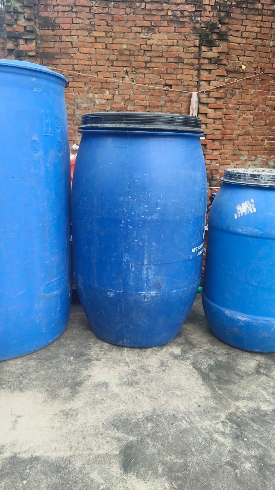 HDPE 120 LTR DRUM HDPE Scrap Blow jalalpur uttar pradesh india Plastic4trade