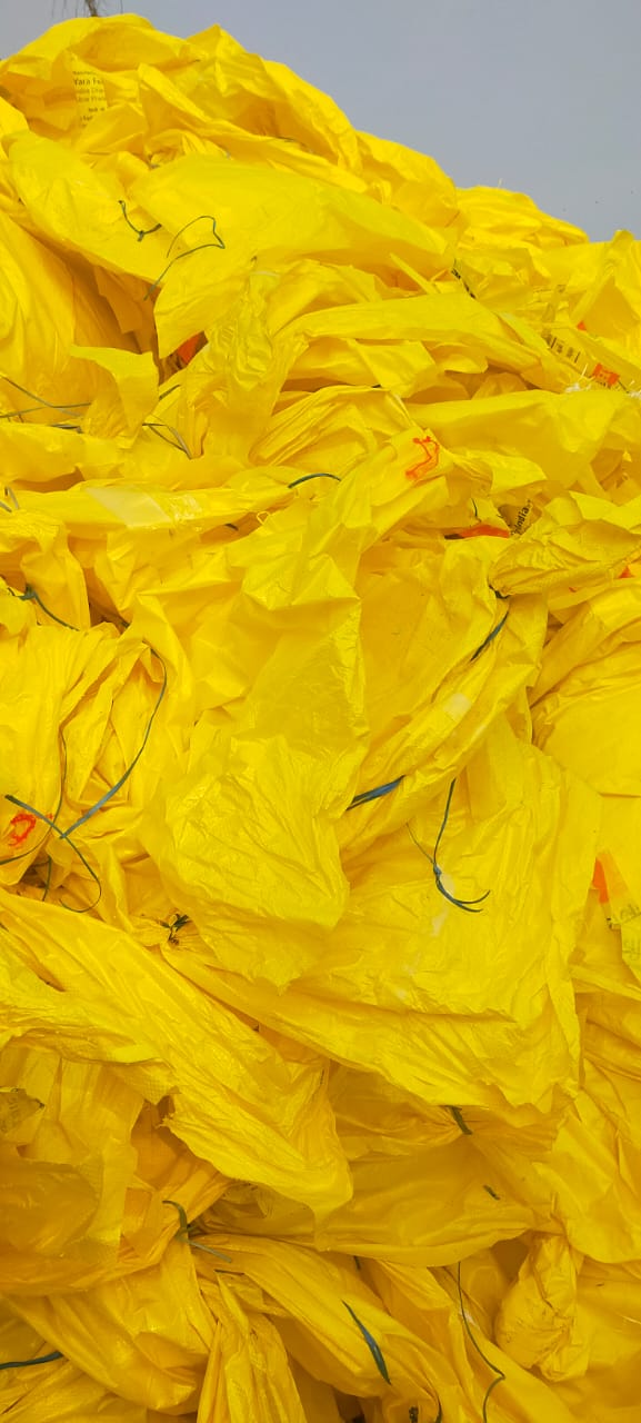 HDPE BAGS FACTORY WASTE HDPE Grinding Film Grade delhi division delhi india Plastic4trade