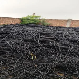 HDPE BLACK CABLE SCRAP HDPE Scrap Cable delhi delhi india Plastic4trade