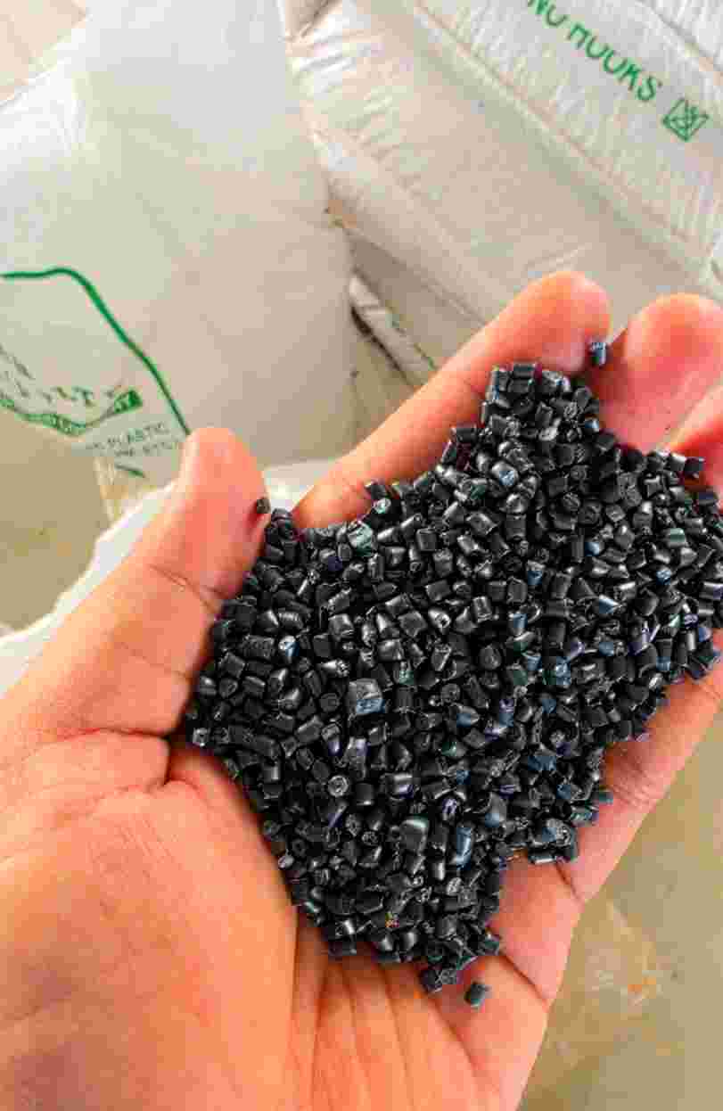 HDPE BLACK GRANULES HDPE Reprocess Granule Blow karumathampatti tamil nadu india Plastic4trade