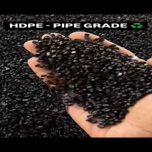 HDPE BLACK REPROCESSED GRANULES HDPE Reprocess Granule Extrusion Pipe ghaziabad uttar pradesh india Plastic4trade