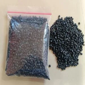 HDPE BLACK REPROCESSED GRANULES HDPE Reprocess Granule Pipe borda gujarat india Plastic4trade