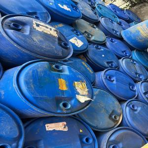 HDPE BLUE DRUM 200L HDPE Scrap Blow ghaziabad uttar pradesh india Plastic4trade