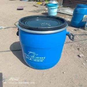 HDPE BLUE DRUM 50L HDPE Scrap Finish Goods Blow Roto Molding chotila gujarat india Plastic4trade
