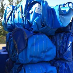 HDPE BLUE DRUM BALED HDPE Baled Blow meerut uttar pradesh india Plastic4trade Plastic4trade