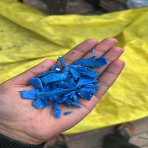 HDPE BLUE DRUM GRINDING HDPE Grinding Blow faridabad haryana india Plastic4trade Plastic4trade
