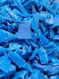 HDPE BLUE  DRUM GRINDING HDPE Grinding Blow Roto Molding rajkot gujarat india Plastic4trade
