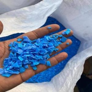HDPE BLUE DRUM GRINDING HDPE Grinding Blow sanawad madhya pradesh india Plastic4trade