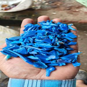 HDPE BLUE DRUM GRINDING HDPE Grinding Scrap Blow surat gujarat india Plastic4trade