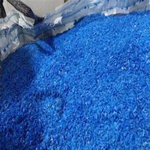 HDPE BLUE DRUM GRINDING SCRAP HDPE Grinding Blow ahmedabad gujarat india Plastic4trade