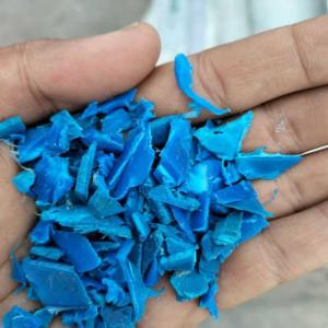 HDPE BLUE DRUM GRINDING SCRAP HDPE Grinding Blow hata uttar pradesh india Plastic4trade Plastic4trade