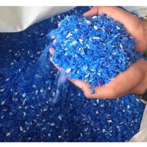 HDPE BLUE DRUM GRINDING SCRAP HDPE Grinding Blow vadodara gujarat india Plastic4trade