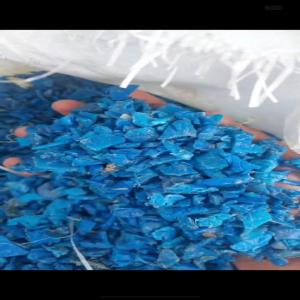 HDPE BLUE DRUM GRINDING SCRAP UNWASHED HDPE Grinding Blow patan gujarat india Plastic4trade