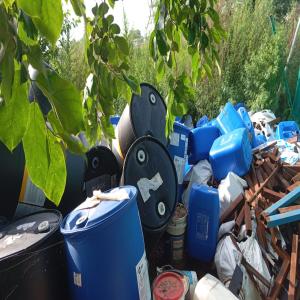 HDPE BLUE  DRUM SCRAP HDPE Scrap Blow dharuhera haryana india Plastic4trade Plastic4trade