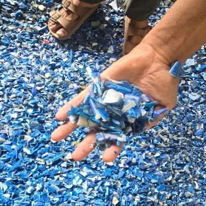 HDPE BLUE GRANING HDPE Grinding Extrusion Pipe ahmedabad gujarat india Plastic4trade