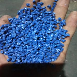 HDPE BLUE REPROCESSED GRANULES HDPE Reprocess Granule Blow delhi delhi india Plastic4trade Plastic4trade
