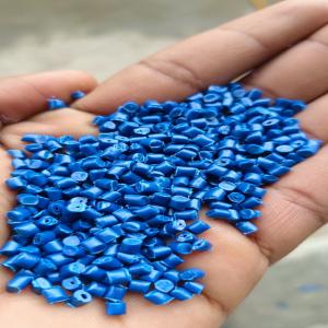 HDPE BLUE REPROCESSED GRANULES HDPE Reprocess Granule Blow hyderabad telangana india Plastic4trade