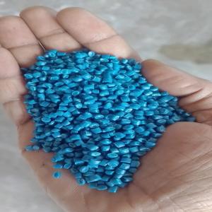 HDPE BLUE REPROCESSED GRANULES HDPE Reprocess Granule Blow kolkata west bengal india Plastic4trade