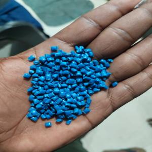 HDPE BLUE REPROCESSED GRANULES HDPE Reprocess Granule Blow vapi gujarat india Plastic4trade
