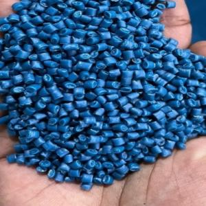 HDPE BLUE REPROCESSED GRANULES HDPE Reprocess Granule Injection Molding kanpur uttar pradesh india Plastic4trade