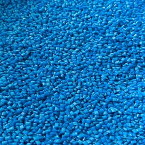 HDPE BLUE REPROCESSED GRANULES HDPE Reprocess Granule Pipe bongaigaon assam india Plastic4trade
