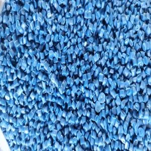 HDPE BLUE REPROCESSED GRANULES HDPE Reprocess Granule Pipe borda gujarat india Plastic4trade