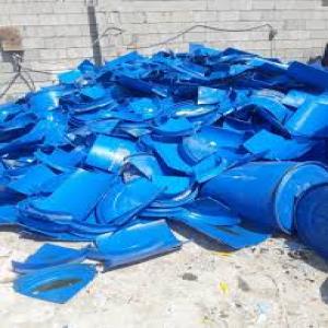 HDPE BULE DRUM SCRAP HDPE Scrap Blow puducherry puducherry india Plastic4trade
