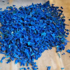HDPE CRATE BLUE GRINDING SCRAP HDPE Grinding Injection Molding delhi delhi india Plastic4trade