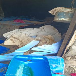 HDPE DRUM CUTING SCRAP HDPE Scrap Blow thane maharashtra india Plastic4trade
