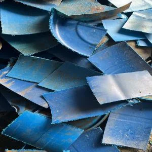 HDPE DRUM CUTTING  200 LTR BLUE HDPE Scrap Blow Roto Molding ankleshwar gujarat india Plastic4trade