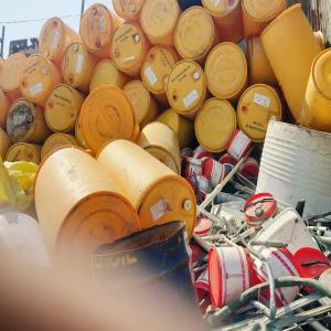 HDPE DRUM SCRAP HDPE Scrap Blow new delhi delhi india Plastic4trade Plastic4trade