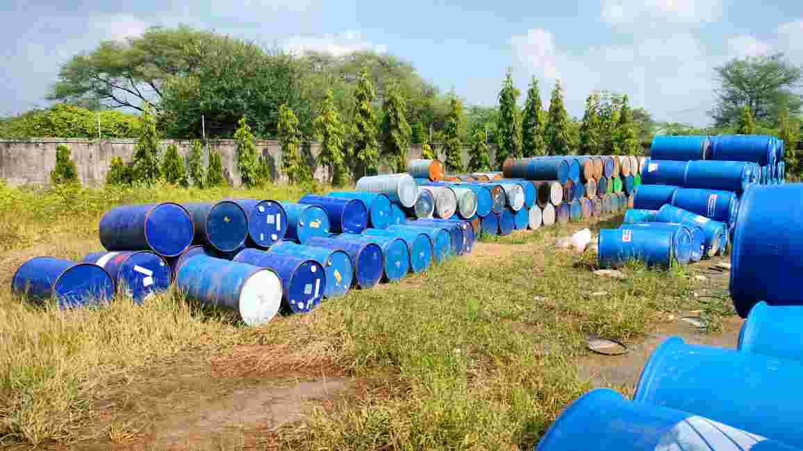 HDPE DRUMS 200 LTR HDPE Finish Goods Blow ankleshwar gujarat india Plastic4trade Plastic4trade