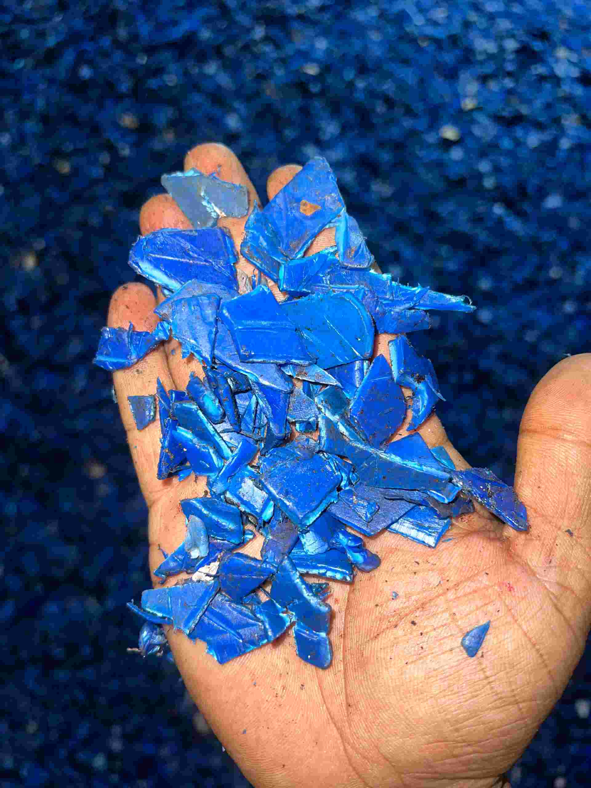 HDPE HDPE Grinding Scrap Flakes Blow Pipe surat gujarat india Plastic4trade Plastic4trade