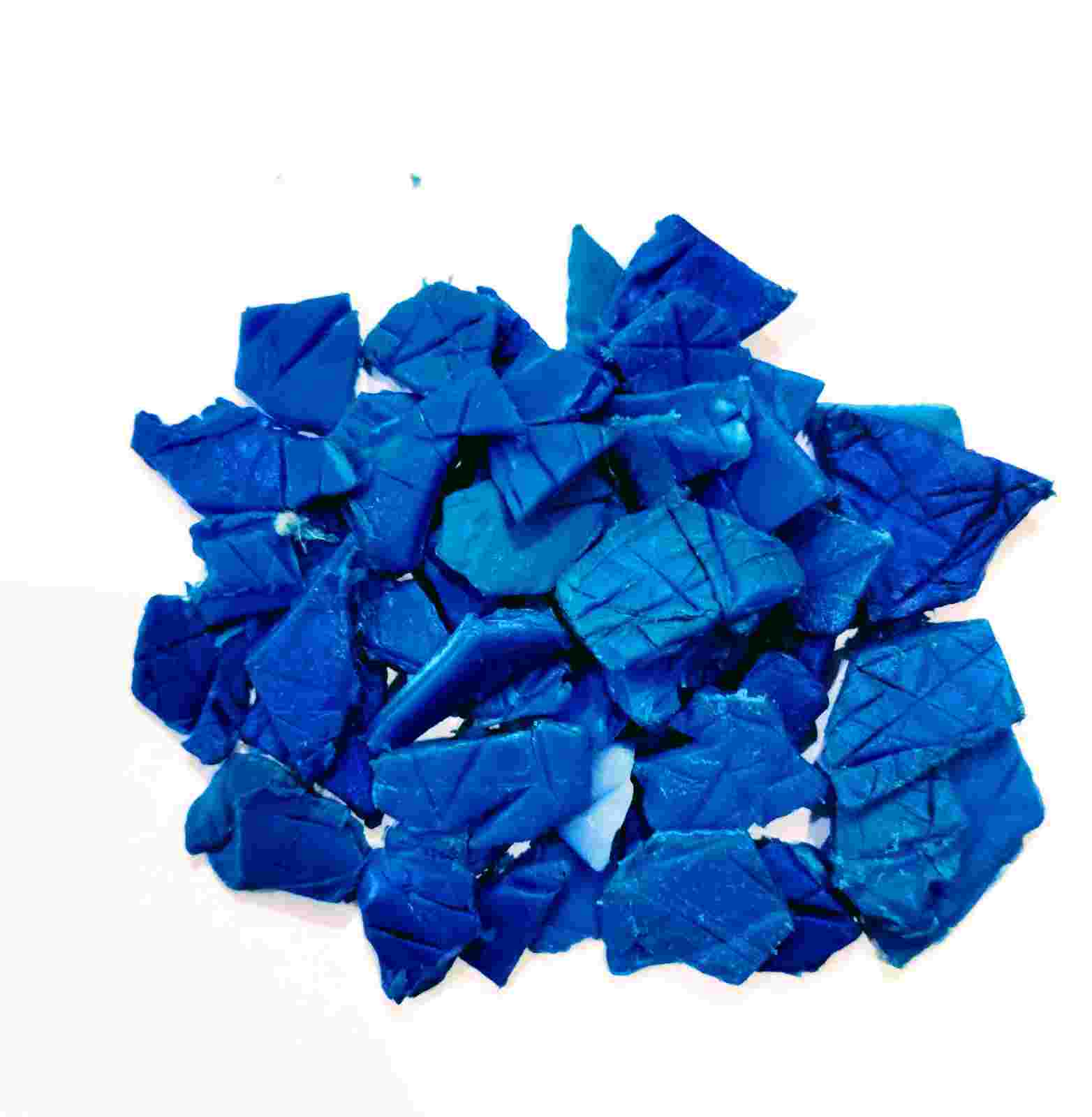 HDPE REGRIND 200 LTR BLUE DRUM HDPE Grinding Blow akolia madhya pradesh india Plastic4trade