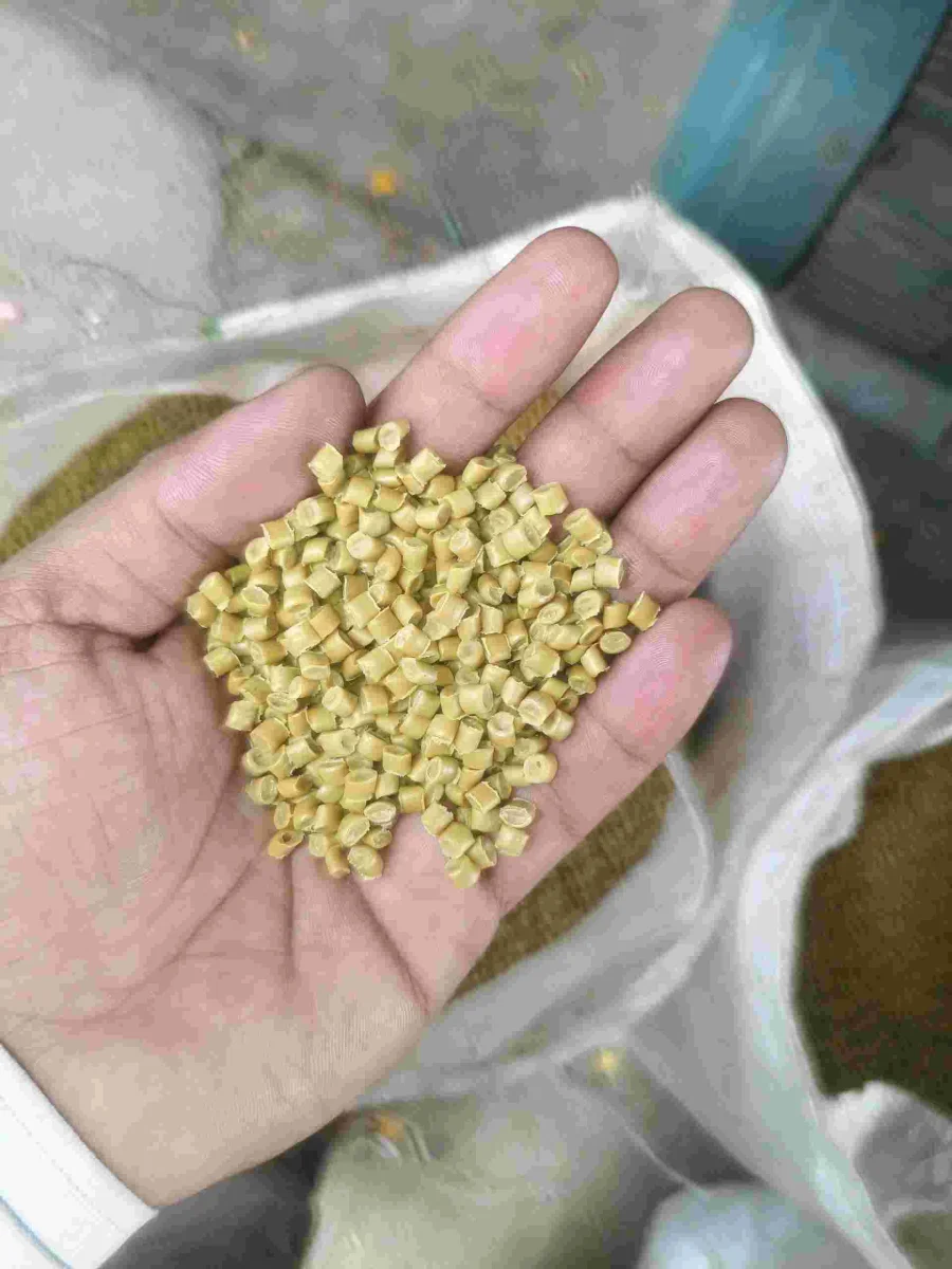 HDPE REPROCESSED YELLOW HDPE Reprocess Granule Blow etah uttar pradesh india Plastic4trade