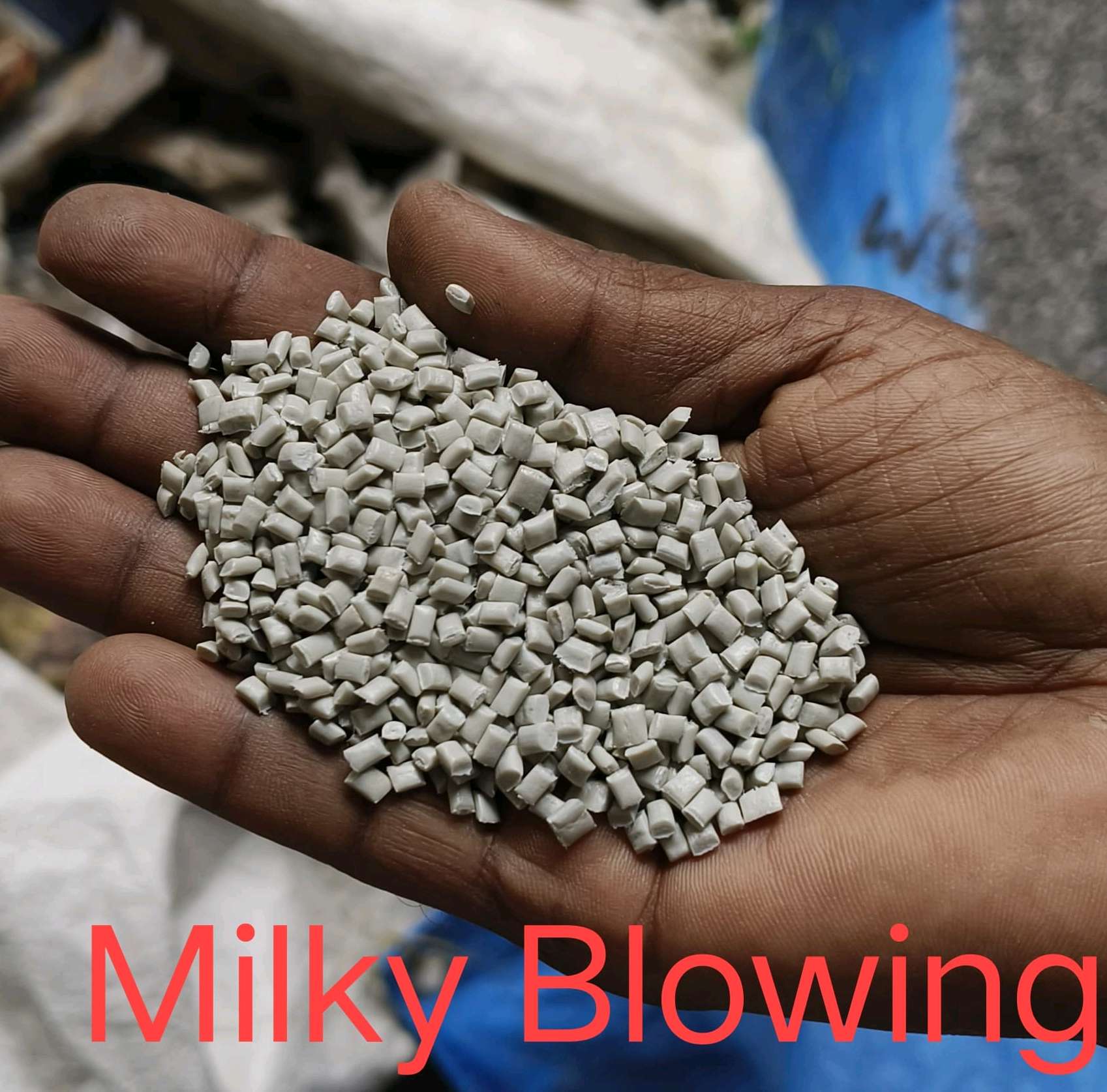 HDPE WHITE BOTTELS HDPE Reprocess Granule Blow kolkata west bengal india Plastic4trade Plastic4trade