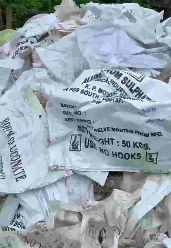 HDPE WHITE PACKEGING SCRAP HDPE Scrap RAFFIA kolkata west bengal india Plastic4trade
