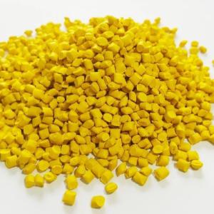 HDPE YELLOW GRANULES HDPE Reprocess Granule Blow bilaspur kalan haryana india Plastic4trade