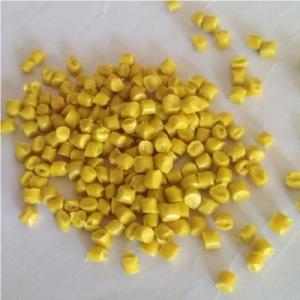 HDPE YELLOW GRANULES HDPE Reprocess Granule Blow shapar gujarat india Plastic4trade