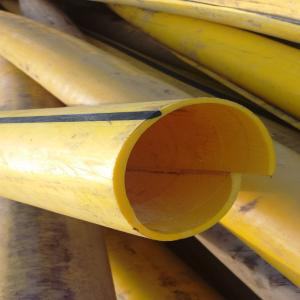 HDPE YELLOW PLASTIC PIPE SCRAP HDPE Scrap Pipe Extrusion Pipe bhavnagar gujarat india Plastic4trade Plastic4trade