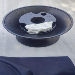 HIPS BLACK PLASTIC WIRE SPOOL HIPS Finish Goods Injection Molding rajkot gujarat india Plastic4trade