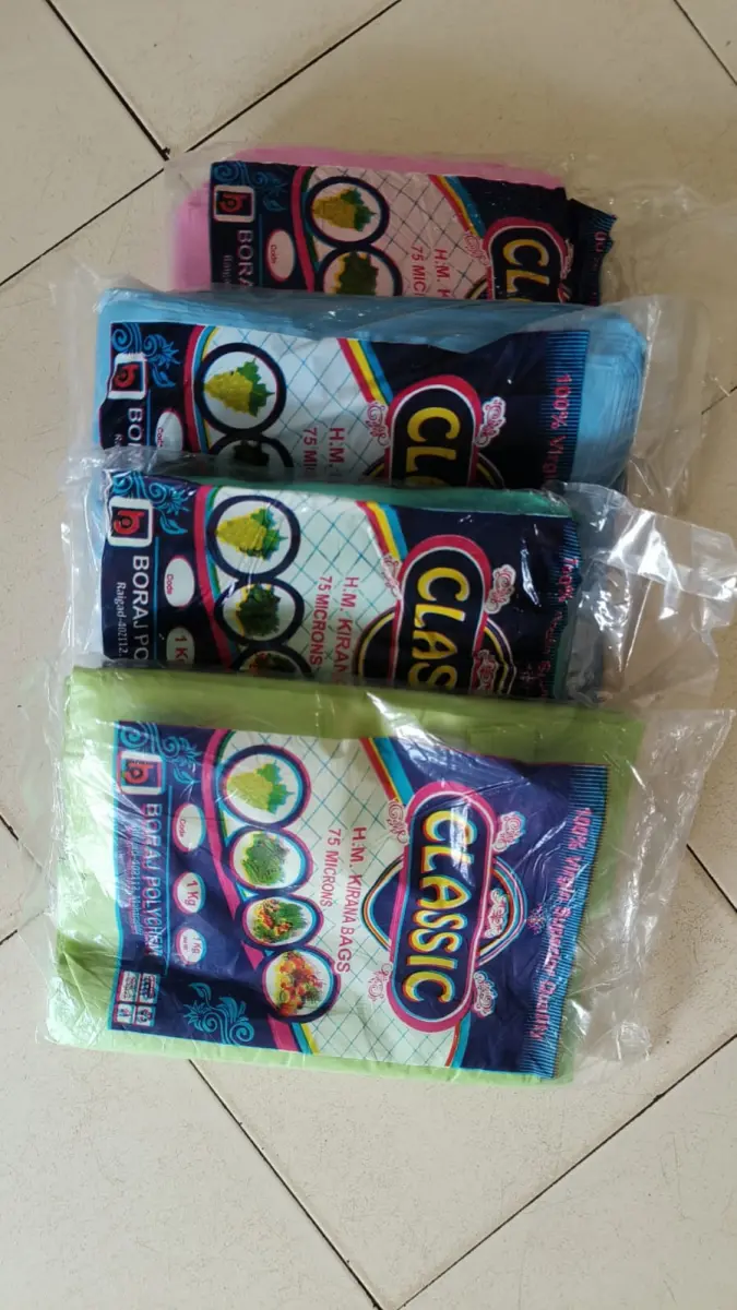HM CARRY BAG HM Finish Goods Film Grade kolhapur maharashtra india Plastic4trade