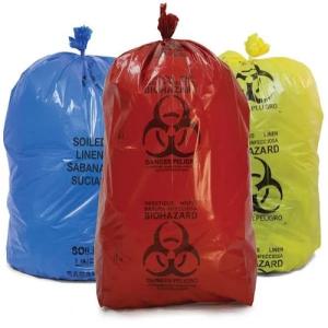 HOSPITAL USAGE GARBAGE BAG LDPE Finish Goods Bag Film Grade hyderabad telangana india Plastic4trade Plastic4trade
