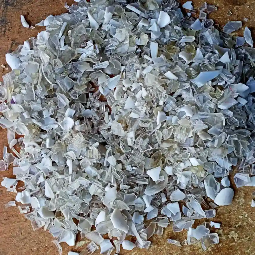 HOT WASHED PET FLAKES PET Flakes Monofilament haryana india Plastic4trade