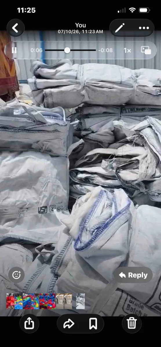JUMBO BAG PP Scrap RAFFIA chennai tamil nadu india Plastic4trade