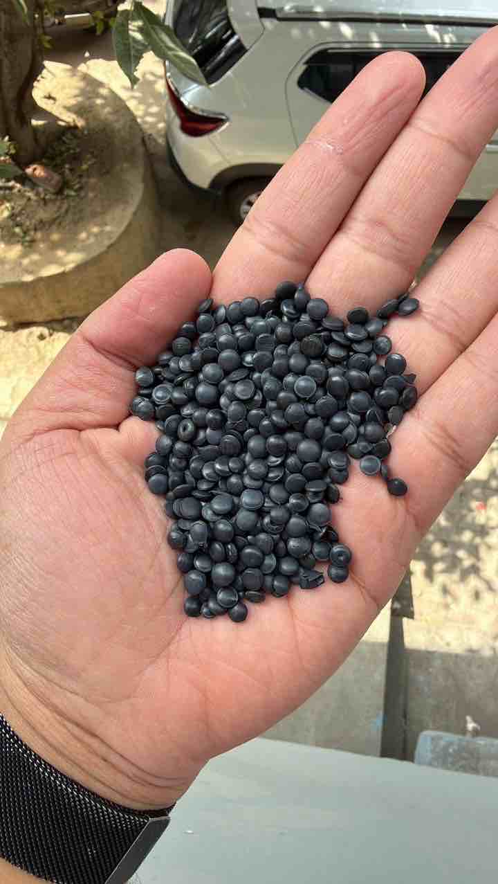 LD BLACK LDPE Reprocess Granule Blow delhi division delhi india Plastic4trade