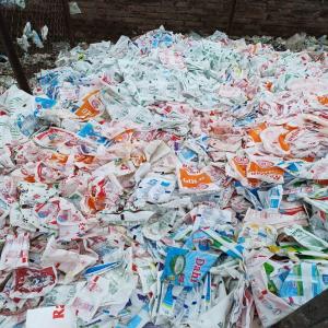 LD MILK POUCH SCRAP LDPE Scrap Film Grade jaipur rajasthan india Plastic4trade
