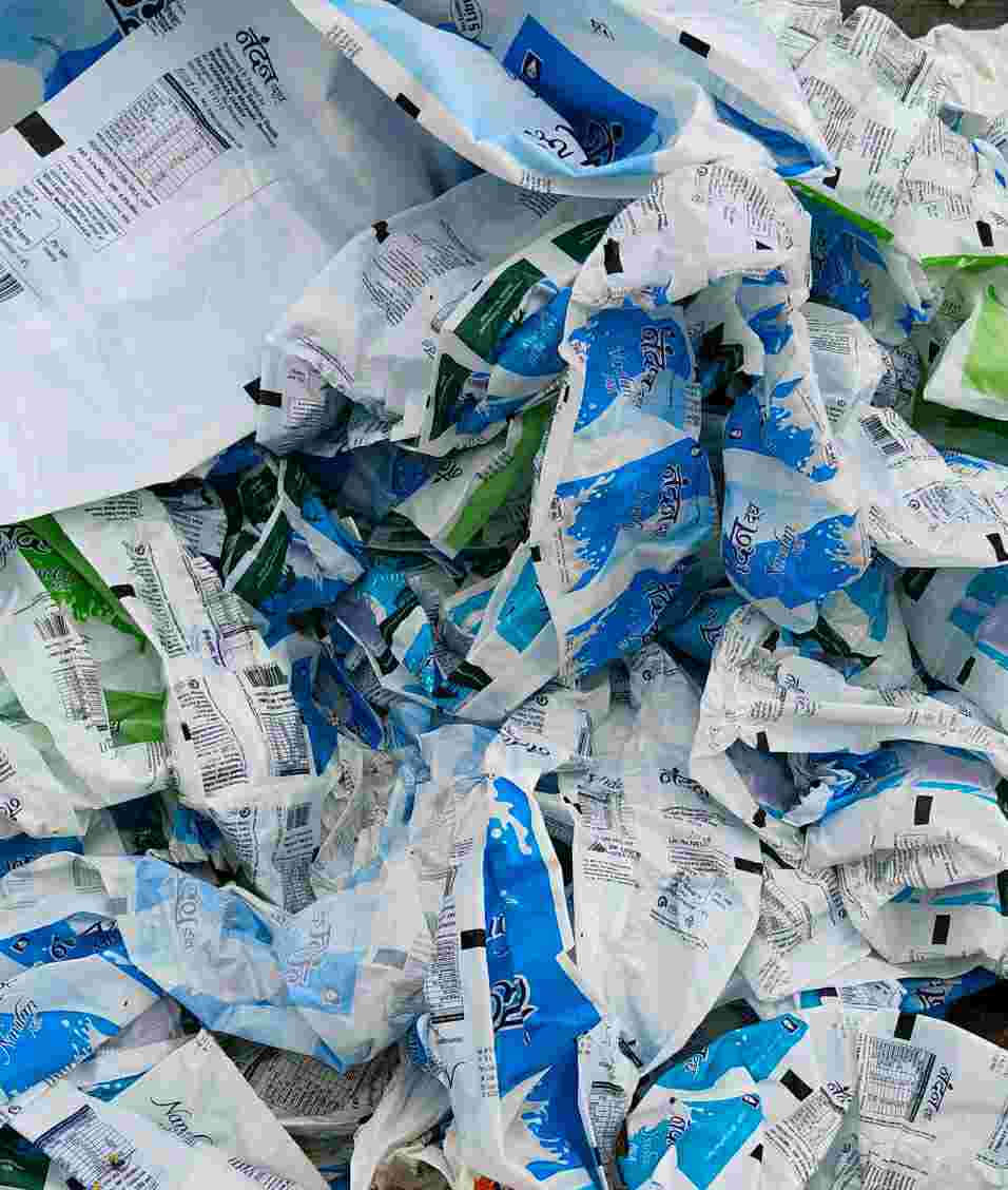 LD MILK POUCH SCRAP LDPE Scrap Film Grade undefined delhi india Plastic4trade Plastic4trade