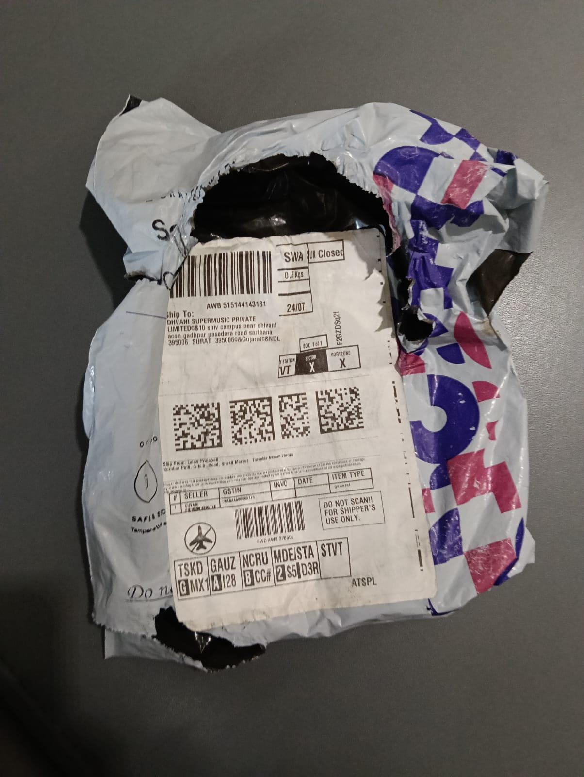 LD ONLINE BAG/COURIER BAG LDPE Scrap Film Grade pipodara gujarat india Plastic4trade